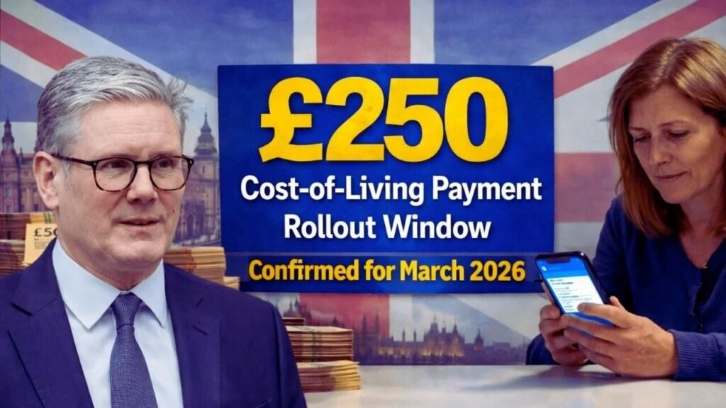 £250 Cost-of-Living Payment Rollout