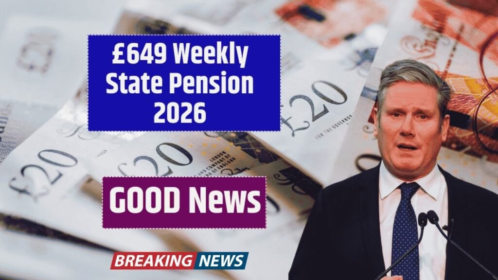£649 Weekly State Pension 2026