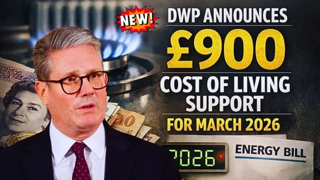 DWP Announces £900 Cost of Living Support