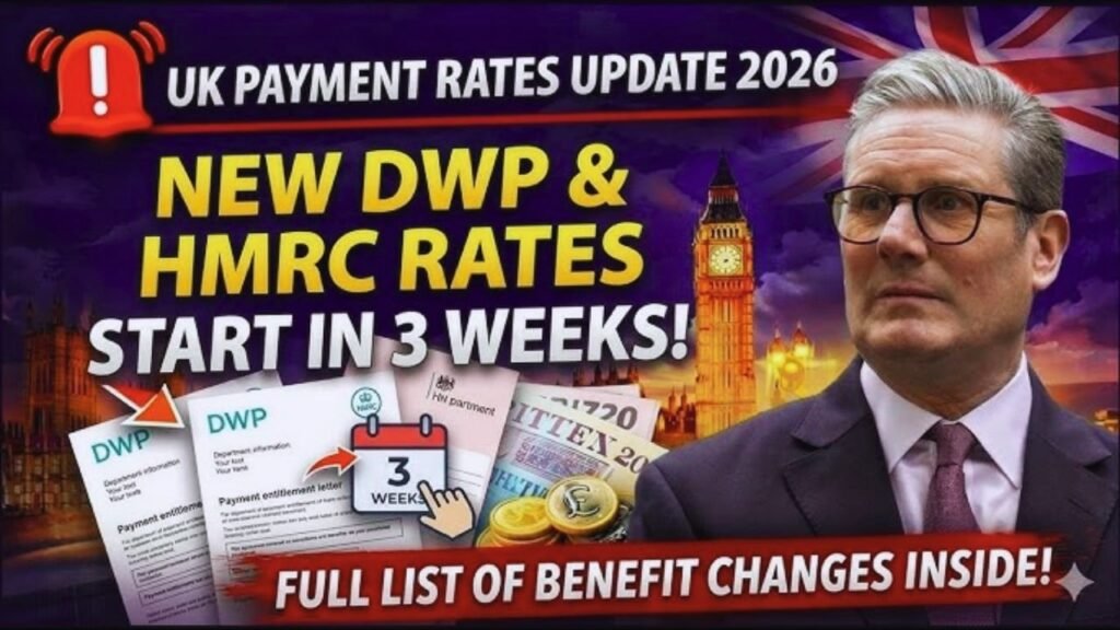 DWP Payment Rates 2026
