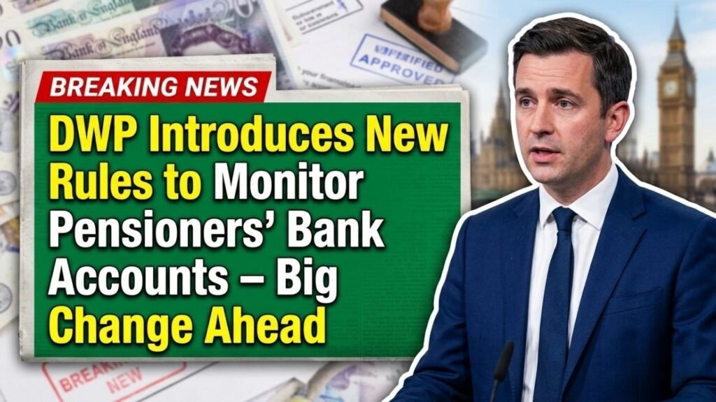 DWP Introduces New Rules to Monitor Pensioners’ Bank Accounts