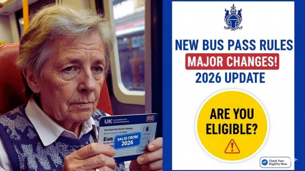 UK Govt Confirms Free Bus Pass Changes for Over